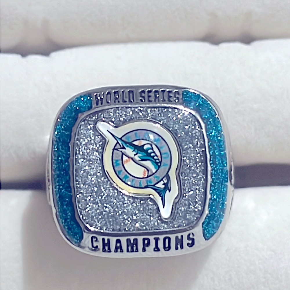 Florida Marlins World Series championship ring MLB